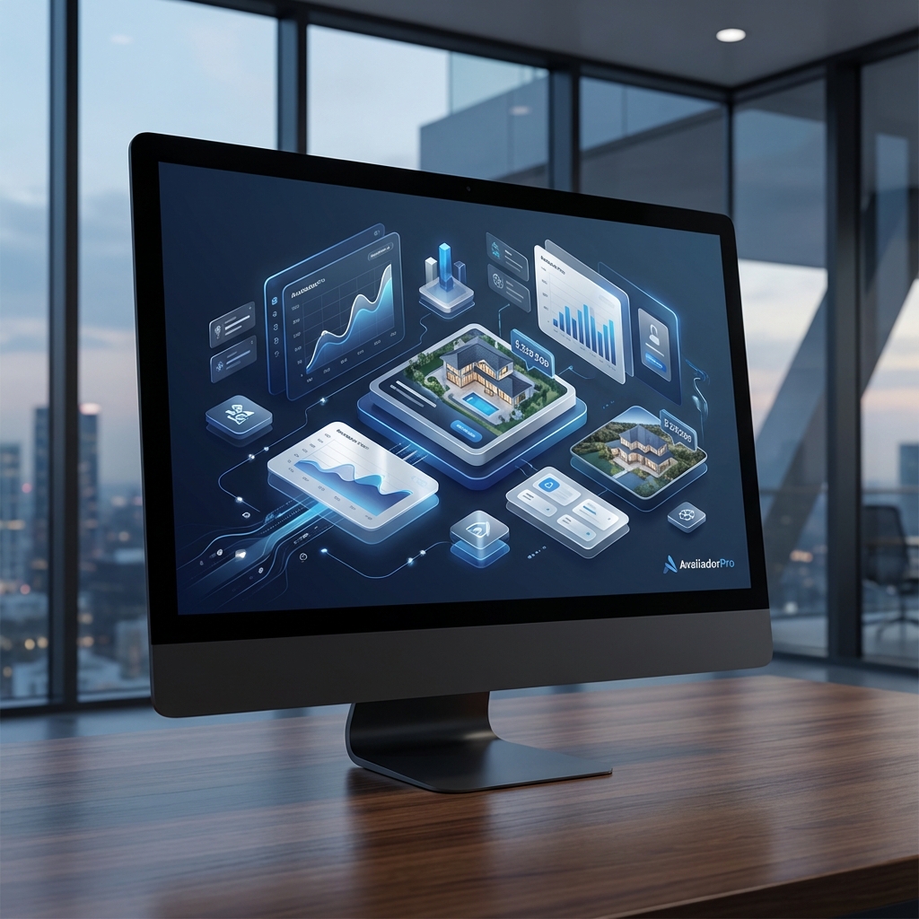 AvaliadorPro Dashboard Interface